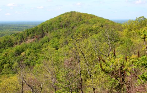 Little Kennesaw Mountain viewed from Kennesaw Mountain, April 2017 (cropped) photo