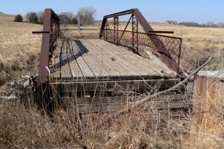 Little Nemaha G Rd bridge from E 1