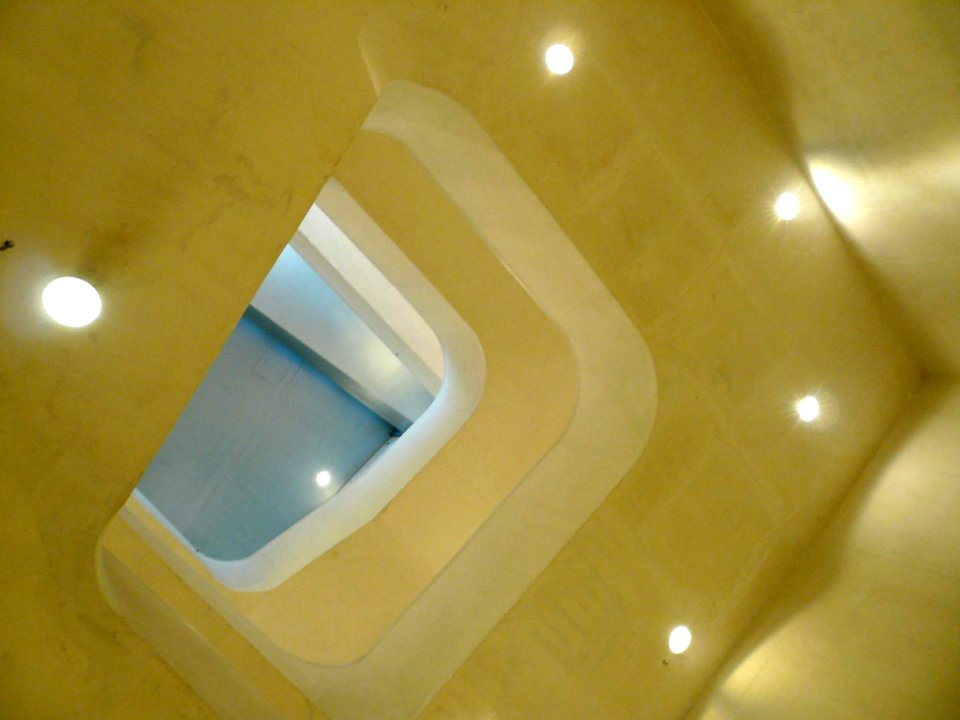 Madrid - CaixaForum, escalera 01