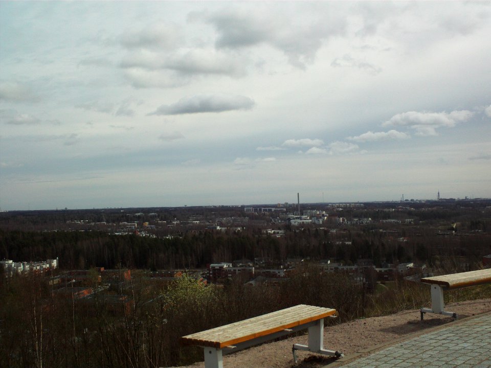 Malminkartanonhuippu view to southeast