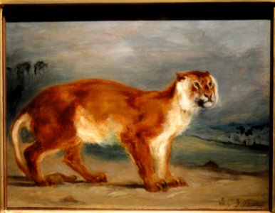 Lioness by Eugène Delacroix, 1832 - Ny Carlsberg Glyptotek - Copenhagen - DSC09399