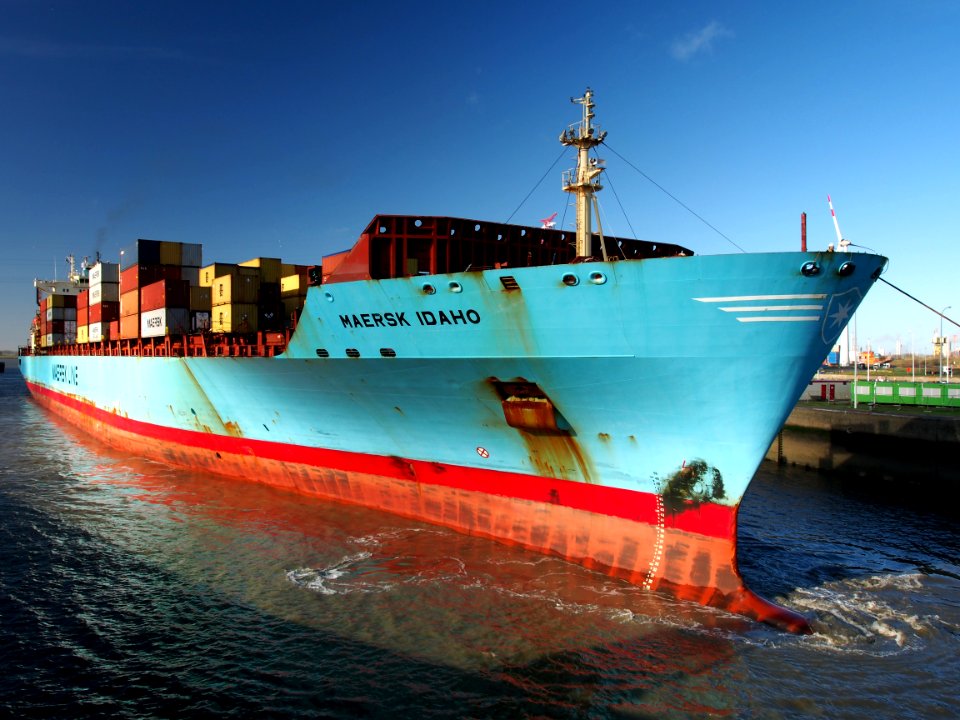 Maerks Idaho (ship, 1999) IMO 9193264 Port of Antwerp pic8
