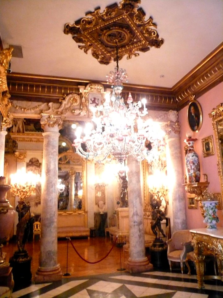 Madrid - Museo-Palacio Cerralbo, salón
