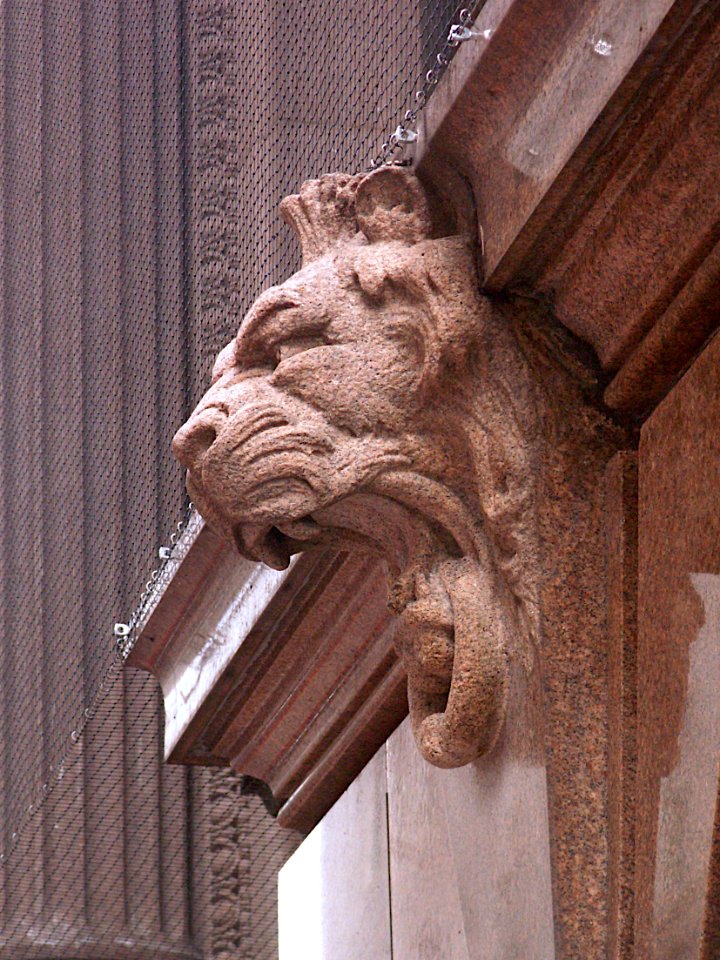 Lion, Colonial Trust Company Building, Pittsburgh, 2020-03-12