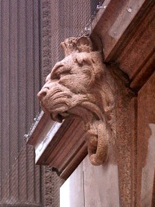 Lion, Colonial Trust Company Building, Pittsburgh, 2020-03-12