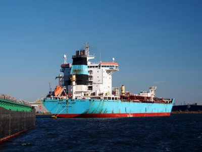 Maersk Elliot (ship, 2005) IMO 9274678, Hornhaven, Port of Amsterdam pic1