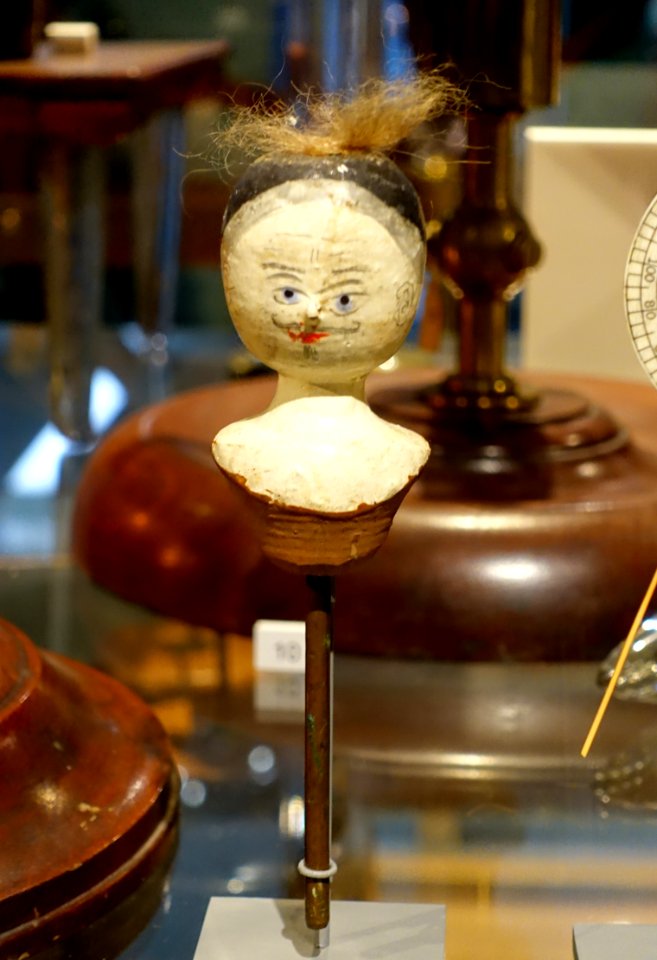 Little man with electrified hair, Naime & Blunt, London, c. 1775 - Putnam Gallery - Harvard University - DSC07971