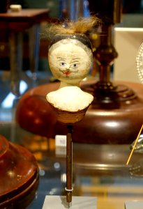 Little man with electrified hair, Naime & Blunt, London, c. 1775 - Putnam Gallery - Harvard University - DSC07971