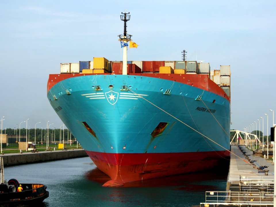 Maersk Kokura - IMO 9085560, Berendrechtsluis pic5