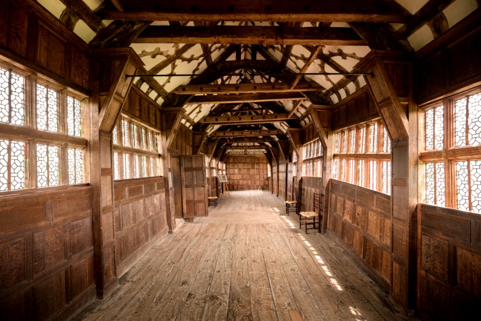 Little Moreton Hall The Long Gallery