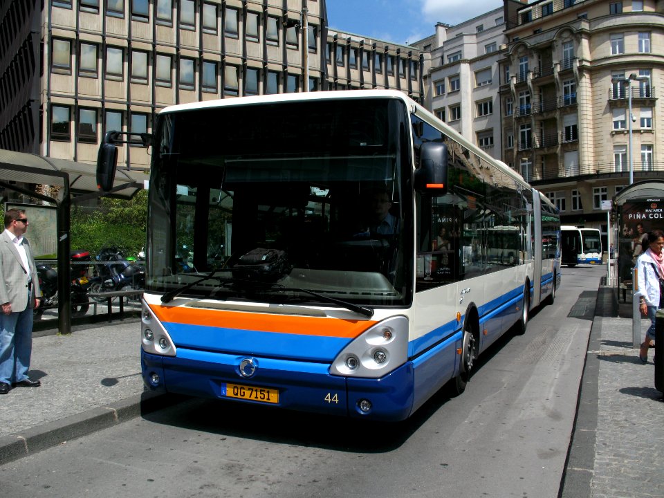 Luxembourg AVL Irisbus Citelis 18 n°44 L11 Forum Royal