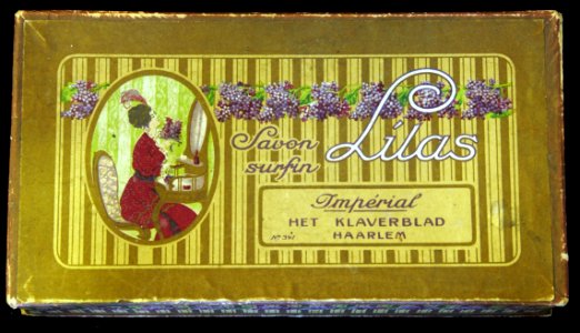 Lilas Savon doos, Impérial, Het Klaverblad, Haarlem, foto 1