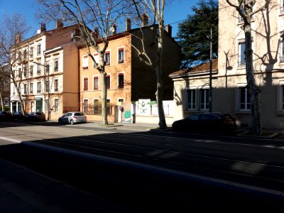 Lyon 3e - Avenue Rockefeller, immeubles au niveau du numéro 65