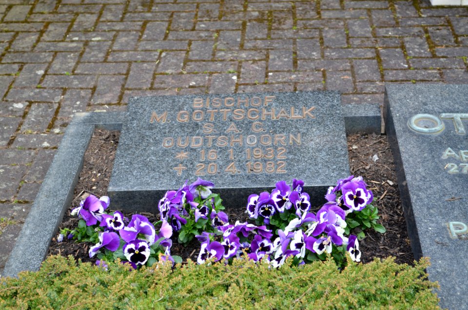 Limburg, Pallottinerfriedhof, Grab Manfred Gottschalk
