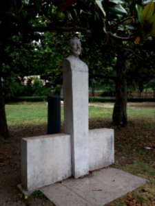 Lyon 1er - Jardin des Chartreux - Buste de Pétrus Sambardier