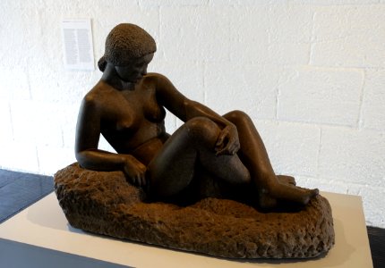Lying Nude by August Zamoyski, 1932, Landernau stone - Museu de Arte de São Paulo DSC07426 photo