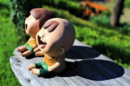 Boy sculpture art