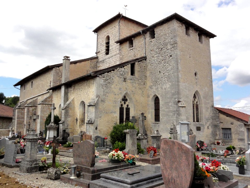 Longeaux (Meuse) église Saint-Gengoult (03)