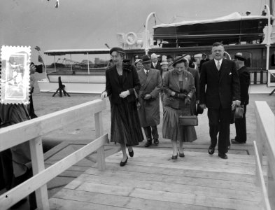 Luxemburgs bezoek Lelystad en Schokkerhaven Tweede dag, Bestanddeelnr 907-8094