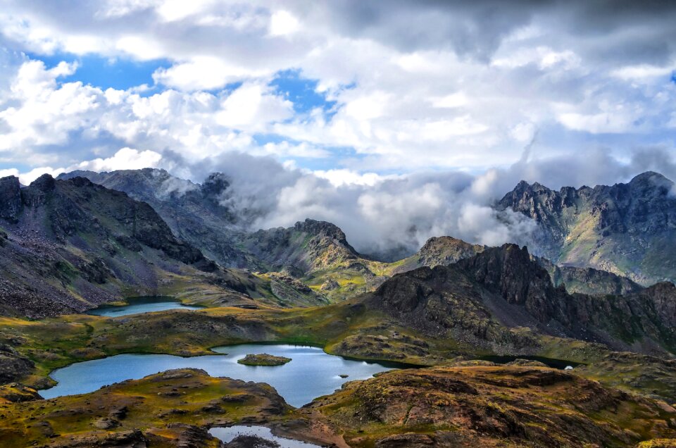 Landscapes nature grass mountain