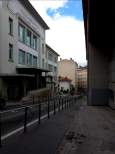 Lyon 1er - Impasse de Flesselles, en allant vers la rue Ornano