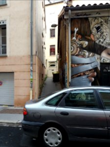 Lyon 1er - Impasse du Bon Pasteur, depuis la rue du Bon Pasteur