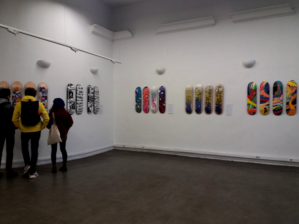 Lyon 1er - Galerie des Terreaux - Exposition Spraying Boards, grande salle