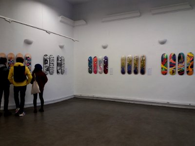Lyon 1er - Galerie des Terreaux - Exposition Spraying Boards, grande salle