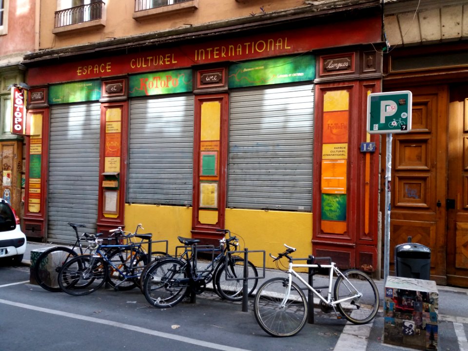 Lyon 1er - Rue René Leynaud - Le KoToPo fermé