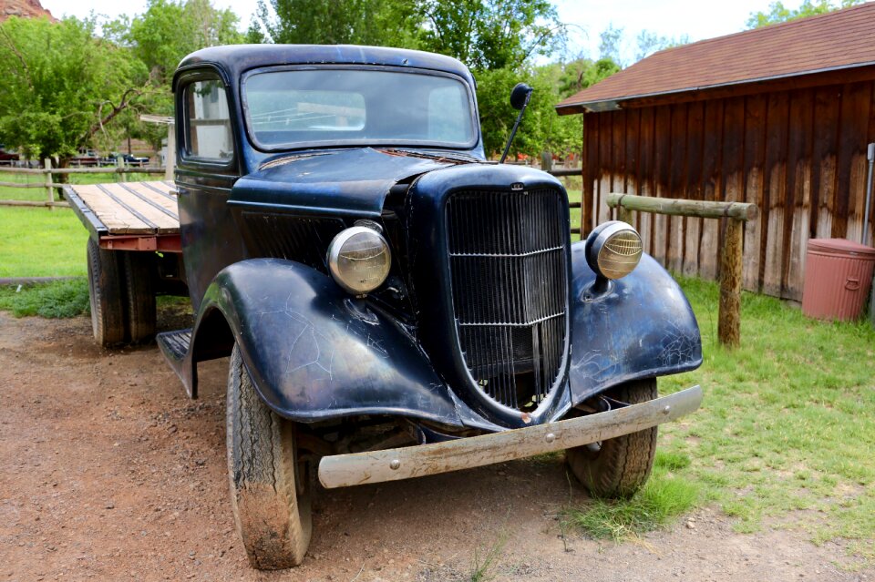 Antique old automobile