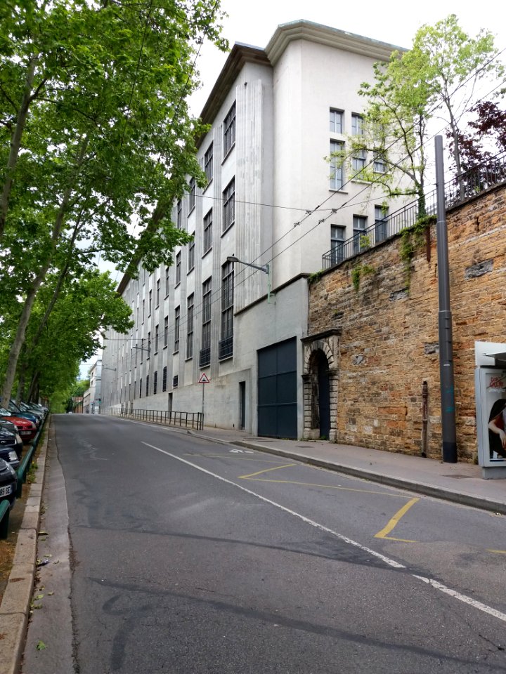 Lyon 1er - Cours Général Giraud, école de tissage (9)