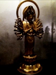 Lyon 2e - Musée des Confluences - Yokainoshima, esprits du Japon - Senju Kannon