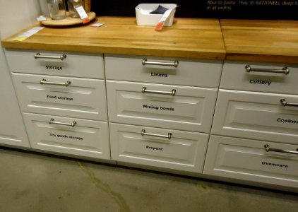 Kitchen cabinets at a store in NJ 7