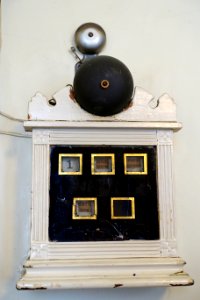 Kitchen annunciator - Haas-Lilienthal House - San Francisco, CA - DSC05019
