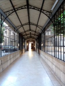 Lycée de Saint-Just de Lyon - Verrière - Intérieur vers le hall d'entrée