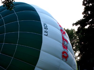 LX-BCH hot air balloon take-off at Metz, France