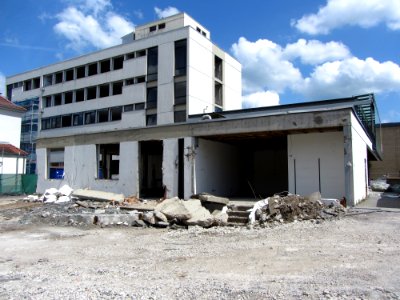 Klinikum Darmstadt Abriss 2013