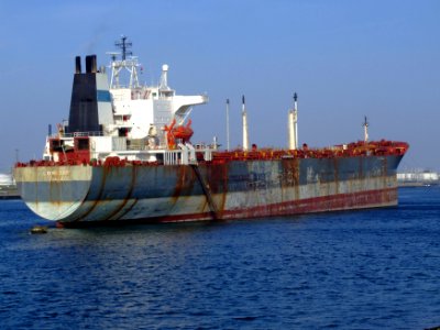 Longdar IMO 8111697 docked at the Caland canal, Port of Rotterdam, Holland 19-Apr-2007