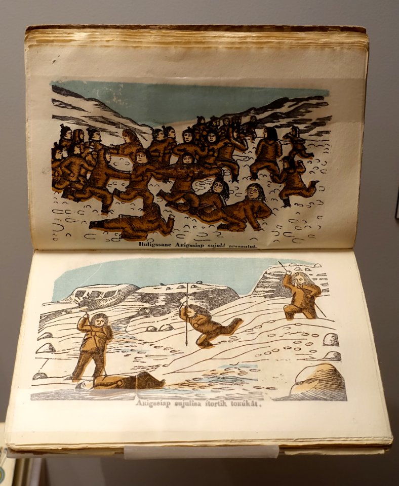 Kaladlit okalluktualliait, kalâdlisut kablunatudlo, by Aron of Kangeq, L. Møller, Godthaab, Greenland, 1859-1863 - Peabody Museum, Harvard University - DSC06069