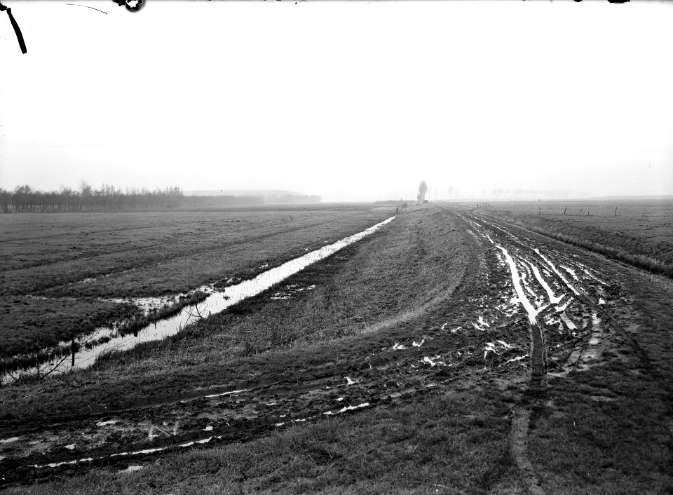 Karakteristieke landschappen, zandwegen, hoge leeuwense, lage zevend, leeuwense , Bestanddeelnr 160-1359