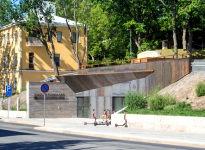 Kakola funicular lower station on Linnankatu