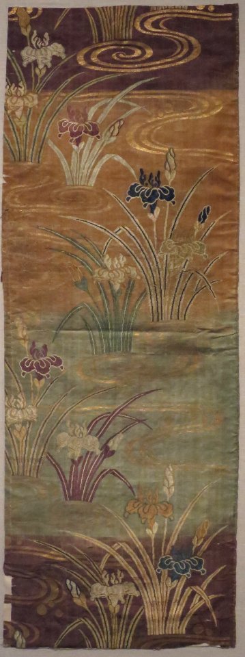 Kimono fragment, Keichō era, Honolulu Museum of Art 2567.1
