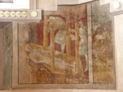 Kirche Mosnang Wandbild