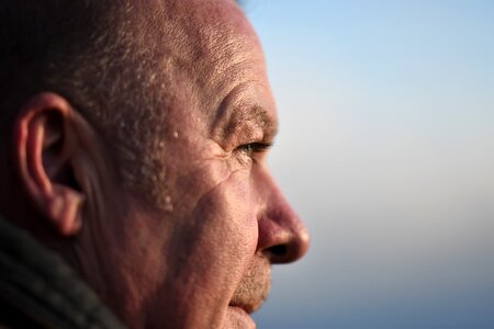 Face wrinkles older