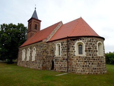 Kirche Gadegast -Südostansicht- August 2020
