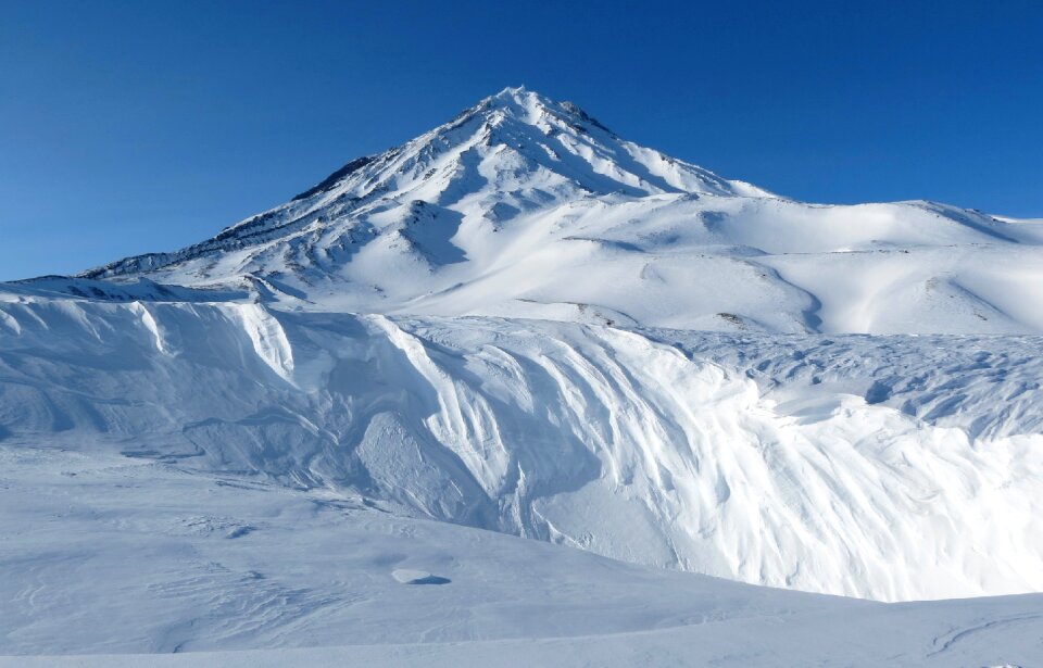 Snowy mountains snow nature