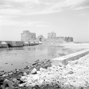 Kalaat al Bahr, fort aan de kust bij Saida, Bestanddeelnr 255-6284