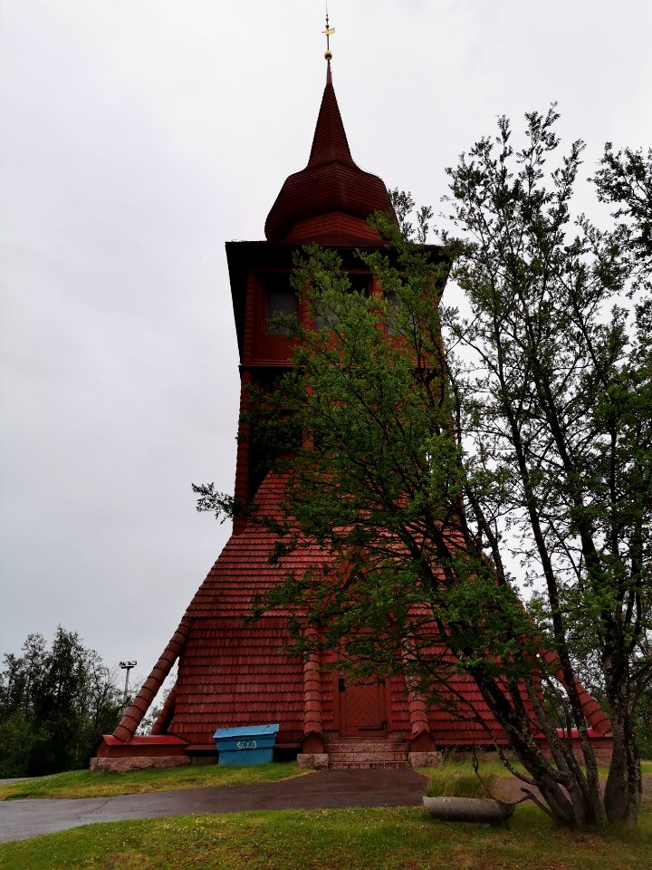 Kiruna kyrka klockstapel 1