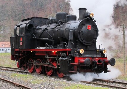 Train railway steam railway photo