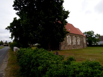 Kirche Gadegast -Südwestansicht- August 2020